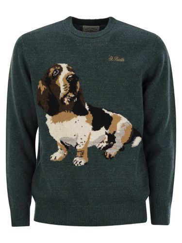 Dachshund Jumper In Wool Blend - MC2 Saint Barth - Modalova