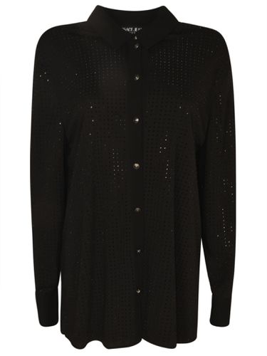 Loose-fit Perforated Shirt - Versace Jeans Couture - Modalova