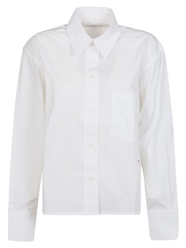 Cropped Long Sleeve Shirt - Victoria Beckham - Modalova