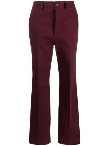 Straight-leg Cotton Trousers - Saint Laurent - Modalova