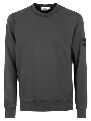 Logo Patch Crewneck Sweatshirt - Stone Island - Modalova