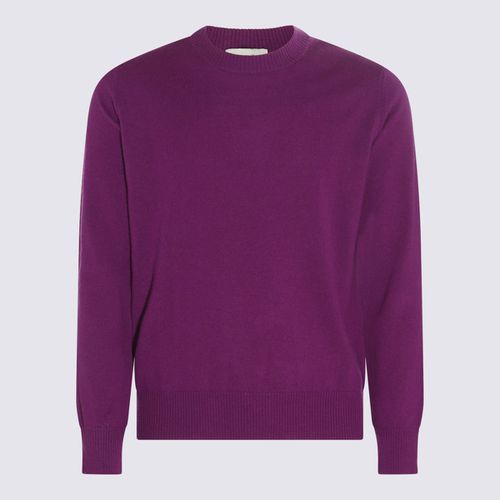 Purple Magenta Cashmere Jumper - Piacenza Cashmere - Modalova