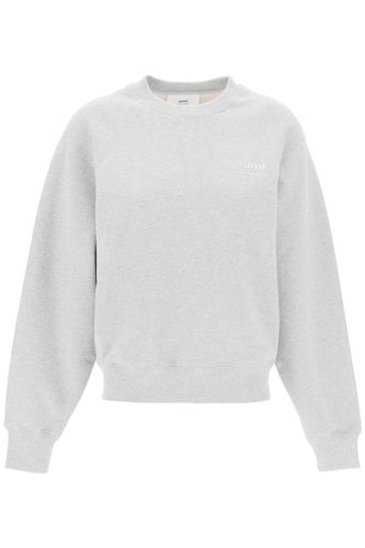 Organic Cotton Crewneck Sweatshirt - Ami Alexandre Mattiussi - Modalova