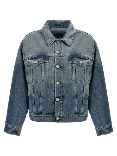 Cut-out Denim Jacket - MM6 Maison Margiela - Modalova