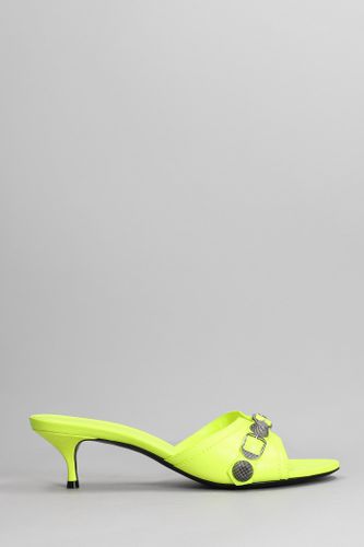 Slipper-mule In Leather - Balenciaga - Modalova