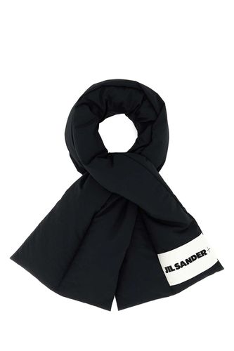 Jil Sander Black Polyester Scarf - Jil Sander - Modalova