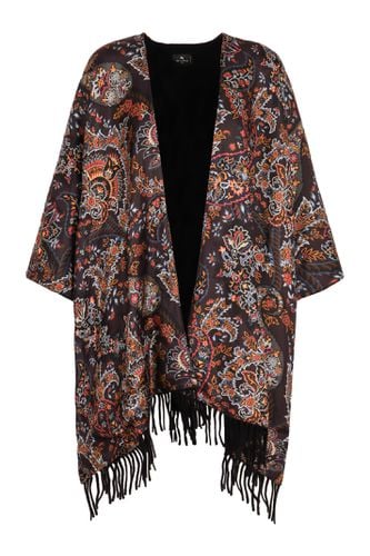 Etro Jacquard Wool Cape - Etro - Modalova