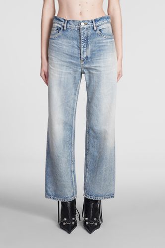 Balenciaga Jeans In Cyan Denim - Balenciaga - Modalova