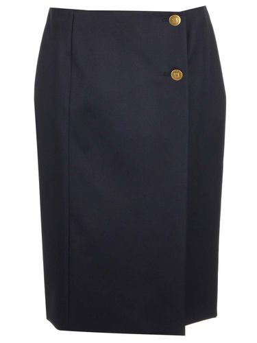 Givenchy Gabardine Wrap Skirt - Givenchy - Modalova