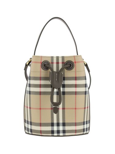 Burberry Mini Drawstring Bucket Bag - Burberry - Modalova