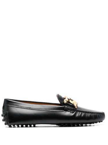 Kate Leather Loafers With Chain Detail Woman - Tod's - Modalova