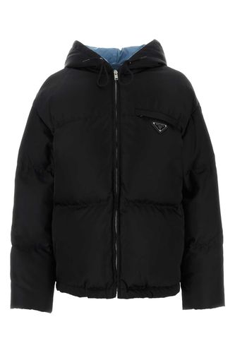 Prada Black Re-nylon Down Jacket - Prada - Modalova