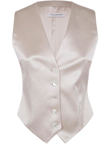 Classic Waistcoat - Philosophy di Lorenzo Serafini - Modalova