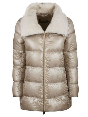 Herno Fur Collar Padded Jacket - Herno - Modalova