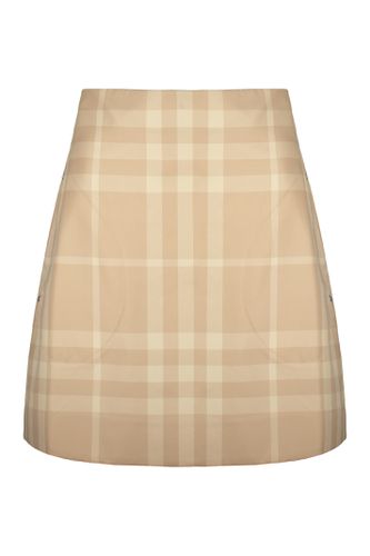 Burberry Cotton Mini-skirt - Burberry - Modalova