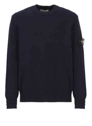 Stone Island Sweater With Logo - Stone Island - Modalova