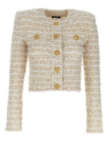 Balmain Lurex Tweed Blazer - Balmain - Modalova