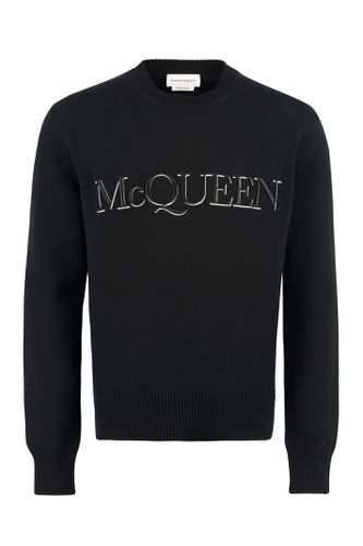 Cotton Crew-neck Sweater - Alexander McQueen - Modalova