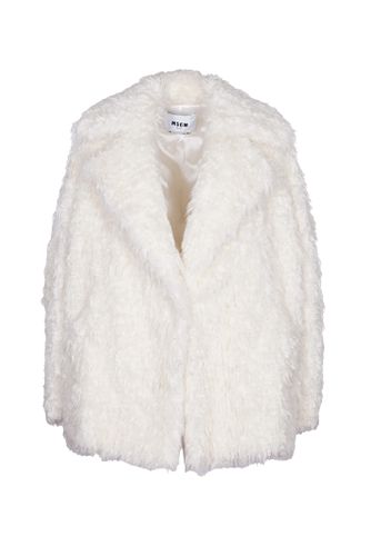 MSGM Eco-fur Jacket - MSGM - Modalova