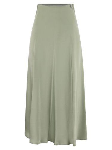 Herno Satin Effect Long Skirt - Herno - Modalova