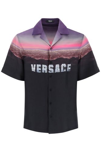 Versace Twill Shirt - Versace - Modalova