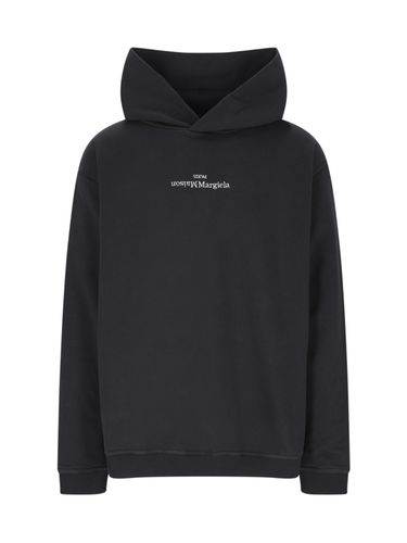 Maison Margiela Logo Hoodie - Maison Margiela - Modalova