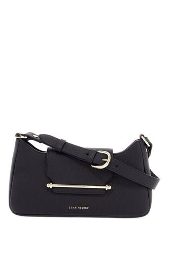 Black Calfskin Multrees Omni Bag With Zip And Gold Decorative Bar - Strathberry - Modalova