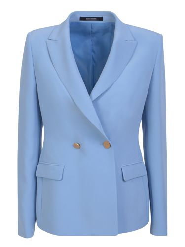 Light Double-breasted Blazer - Tagliatore - Modalova