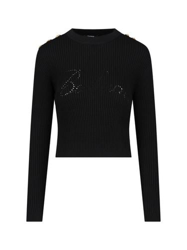 Balmain Logo Sweater - Balmain - Modalova