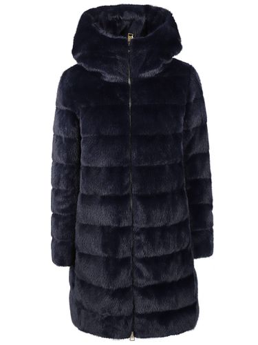 Herno A-shape Faux Fur Down Jacket - Herno - Modalova