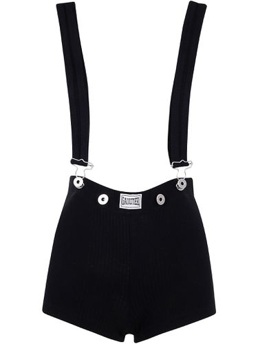 Shorty With Overall Clip And gaultier Patch - Jean Paul Gaultier - Modalova