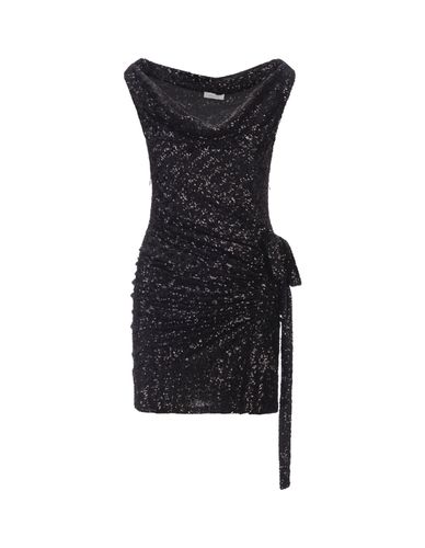 Sequined Mini Dress With Draping - Paco Rabanne - Modalova