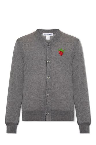 Graphic Intarsia Cardigan - Comme Des Garçons Homme Plus - Modalova