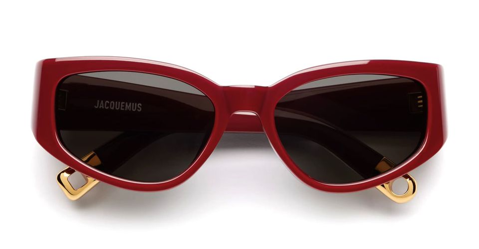 Gala - Burgundy Sunglasses - Jacquemus - Modalova