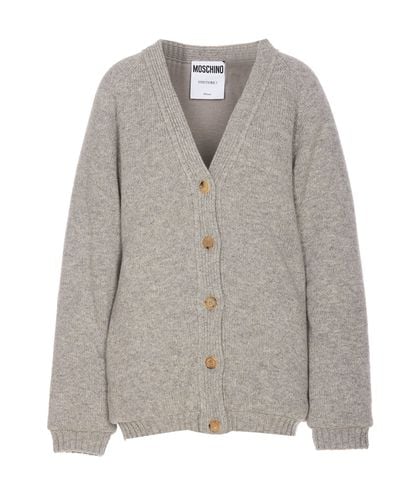 Moschino Shetland Cardigan - Moschino - Modalova