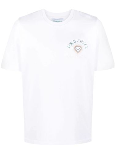 For The Peace Gradient Printed T-shirt - Casablanca - Modalova