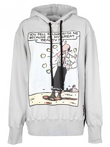 Moncler X Olivia Oyl Printed Drawstring Hoodie - Moncler Genius - Modalova