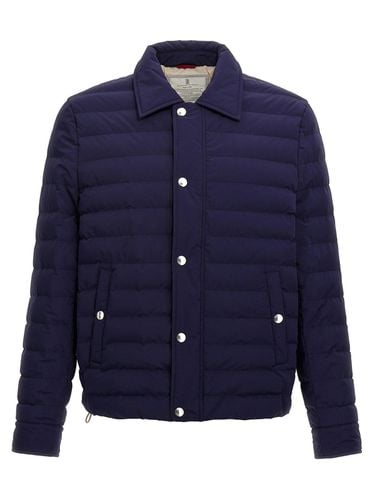 Padded Shirt Jacket - Brunello Cucinelli - Modalova