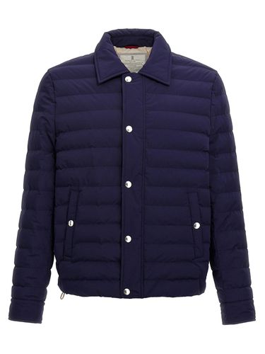 Padded Shirt Jacket - Brunello Cucinelli - Modalova