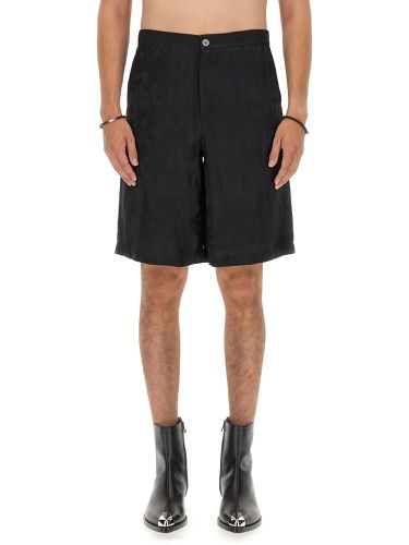 Viscose Bermuda Shorts - Alexander McQueen - Modalova