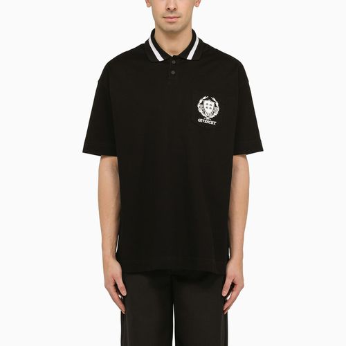 Cotton Polo Shirt With Logo - Givenchy - Modalova