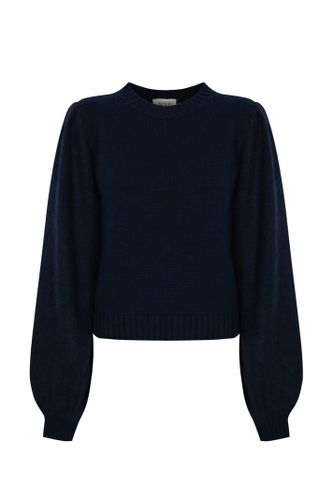 Blue Virgin Wool Sweater - MVP Wardrobe - Modalova