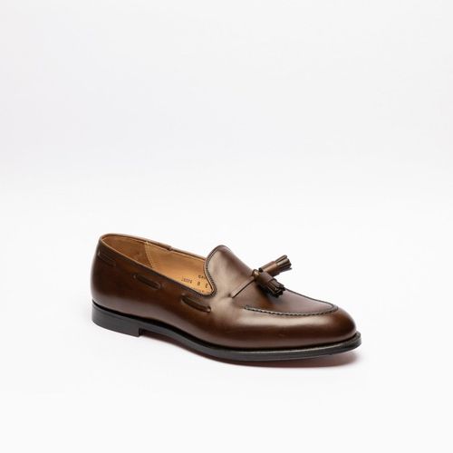 Cavendish 2 Dark Brown Burnished Tassel Loafer - Crockett & Jones - Modalova