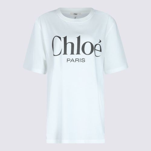 Chloé White Cotton T-shirt - Chloé - Modalova