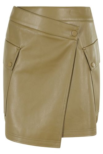 Gradual Faux Leather Miniskirt - Essentiel Antwerp - Modalova