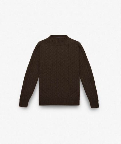 Cable Knit Sweater Col Du Pillon Sweater - Larusmiani - Modalova