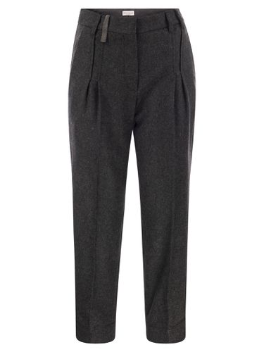 Sartoria Wool And Cashmere Trousers - Brunello Cucinelli - Modalova