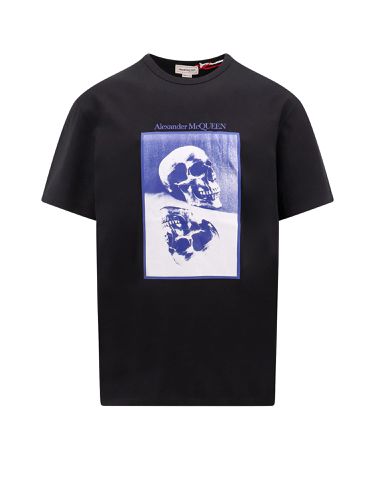 Reflected Skull T-shirt - Alexander McQueen - Modalova