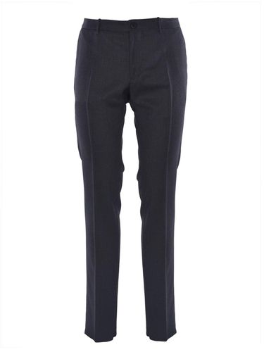 Elasticated Waist Straight Leg Pants - Incotex - Modalova