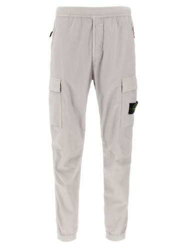 Stone Island Logo Patch Cargo Pants - Stone Island - Modalova